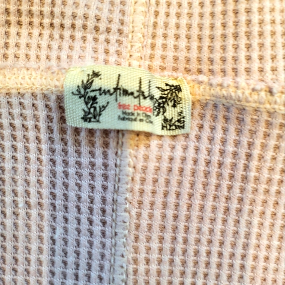 FREE PEOPLE EARLY DAY THERMAL HOODIE